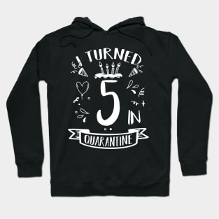 I Turned 5 In Quarantine Hoodie